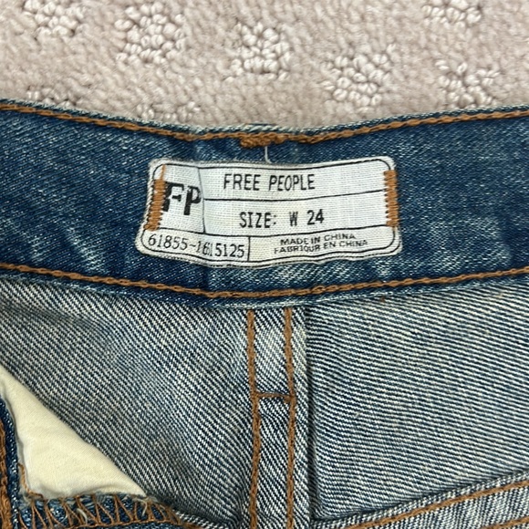 Free People Denim Shorts - Picture 3 of 5